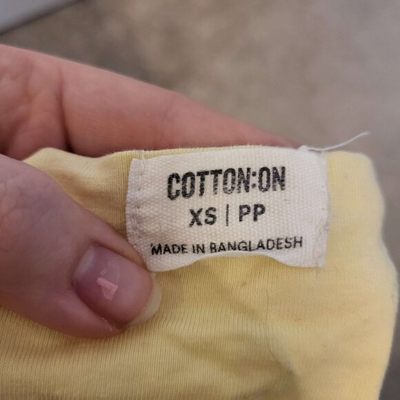 Yellow Halter Crop Top - Picture 2 of 2